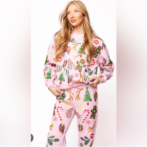 NWT Queen of Sparkles Icon Set Sz S Top M Bottoms - Picture 2 of 2